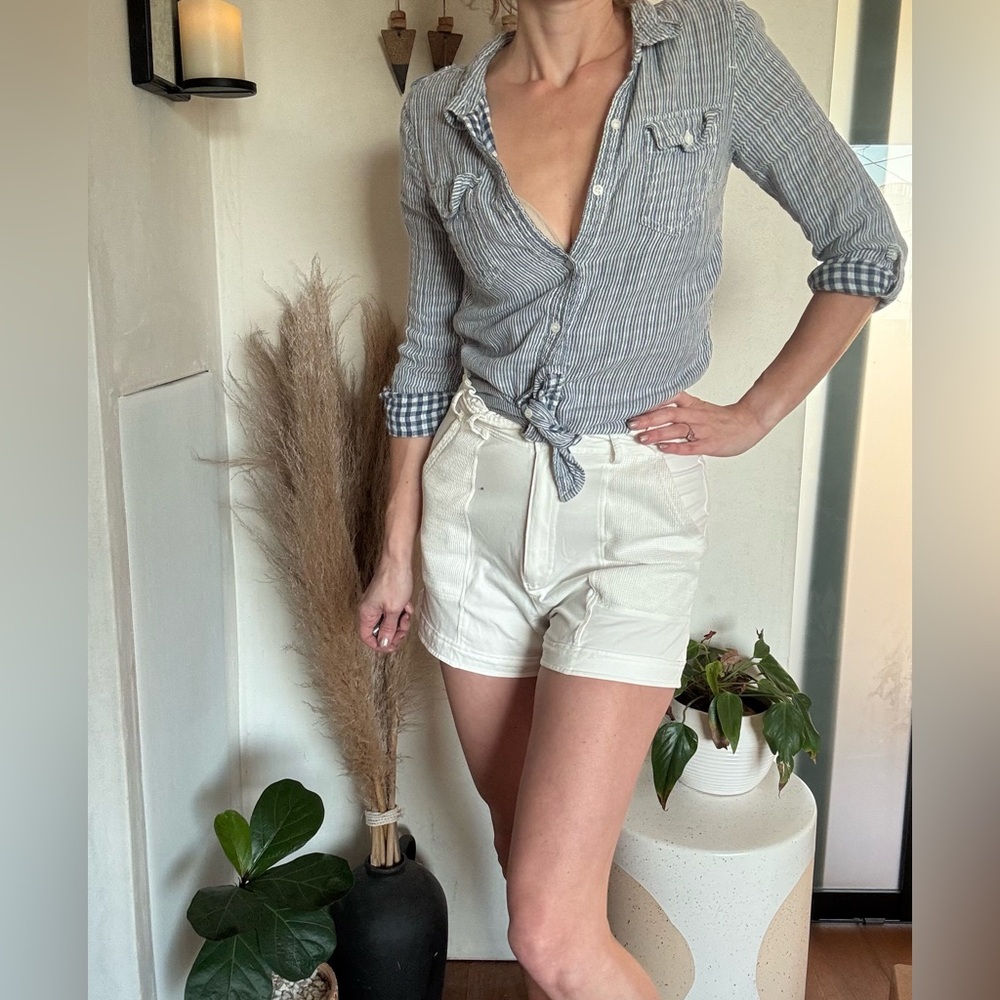 Grey State 70s Daisy Duke shorts